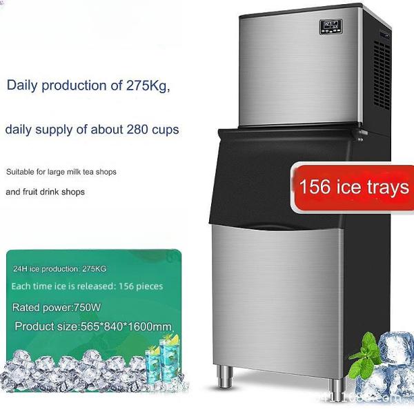 Intelligent Temperature Control 70 KG Ice Maker Machine for Commercial Durable Design