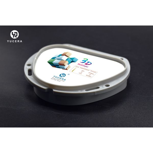 Yucera Dental 3D-Plus Zirconia AG System Cad Cam Dental Zirconia Bloque Para Lab