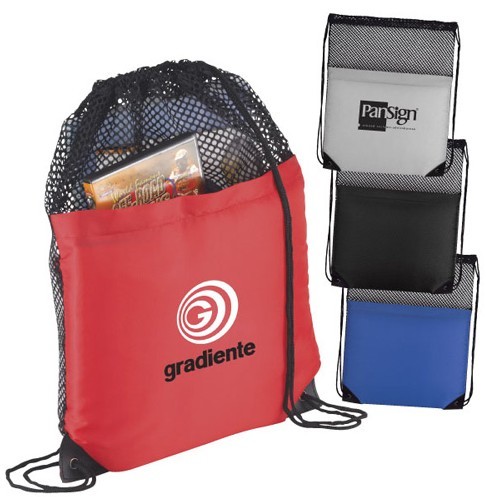 Promotional Drawstring Backpack,polyester material