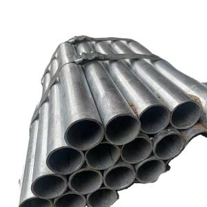A tubulação galvanizada industrial de Q235B 1 polegada galvanizou a tubulação