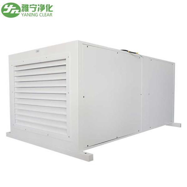 Ar fresco que entrega a caixa o fã de ventilação do quarto desinfetado controlo aéreo industrial Ahu da sala de limpeza