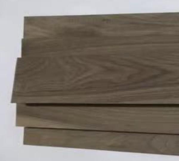 2200*205*1.2mm Black Walnut Floor Veneer For High End Furniture