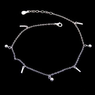 Joia pura da platina 925 do bracelete do casamento de prata dos artigos da gota