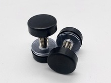 Stainless Steel Mirror Nail With Double Head Decorative Advertising Mirror Screw Nail