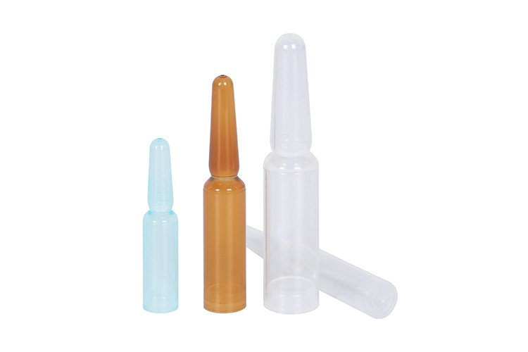 Пластмасса 1,5/2/3/5ml бутылки ампулы открытого конца сути заботы кожи легкая красочная
