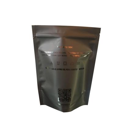 Custom design printed cheap zip lock mens plastic underwear packaging bag