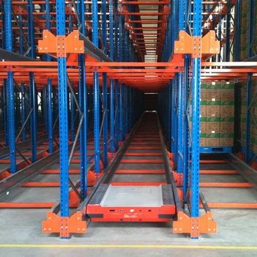 空間節約と簡単な再構成のための重用鋼シャトルパレットラッキング