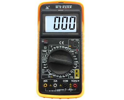 Auto teste máximo da exposição 20KHz HFE do multímetro digital 1999 Handheld do sem energia