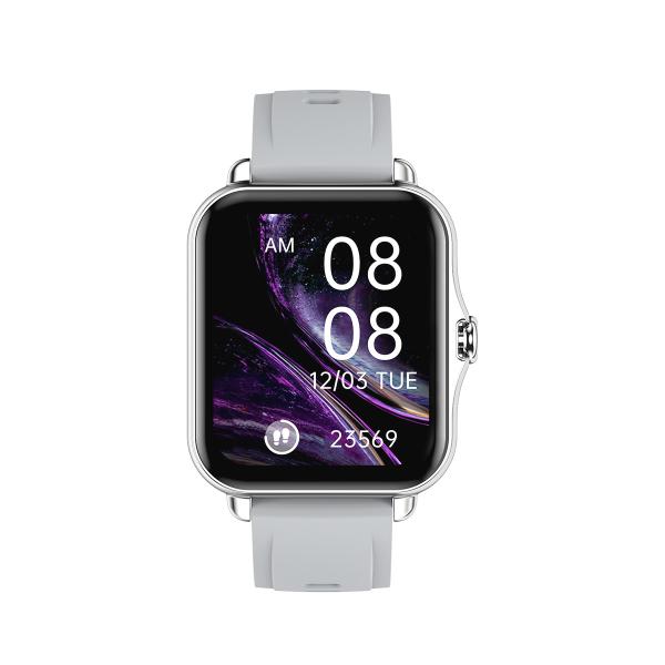 ROHS Certified 200mAh Square Dial Smart Watch Q8 With Music Play