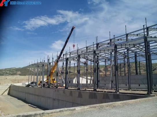 Prefabricated Steel Structure Steel Sandwich Panel Farm Shed