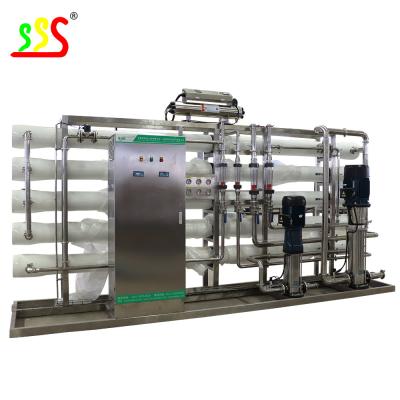 1000L - sistemas industriais do tratamento da água do RO 10000L para a linha da trasformação de frutos