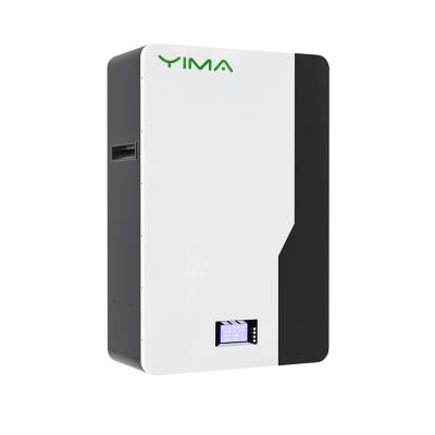 51.2V 10kWh Wall Mount Lifepo4 Battery AKKU 6000 Cycles 5kWh 15kWh 30kWh