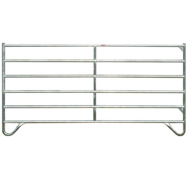 Portable Horse Corral Panels Green Powder Coated Metal Yube Materials