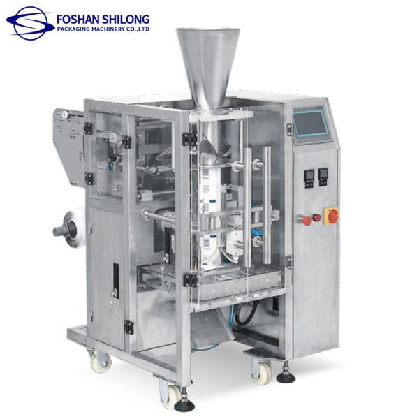 5.5KW Pet Food Packaging Equipment , Vertical Form Fill Seal Packing Machine