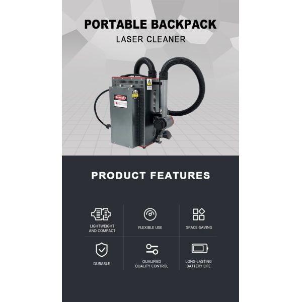 Backpack Laser Cleaner Mini Portable
