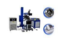Máquina de solda a laser de reparação de moldes 220V 200W 400W para vários materiais de aço
