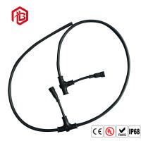 IP67 tipo elétrico de 3 maneiras T que prende o conector 2Pin 3Pin 4Pin