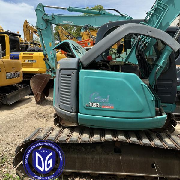 Использованный Kobelco SK70 7тонный мелкий экскаватор из Японии