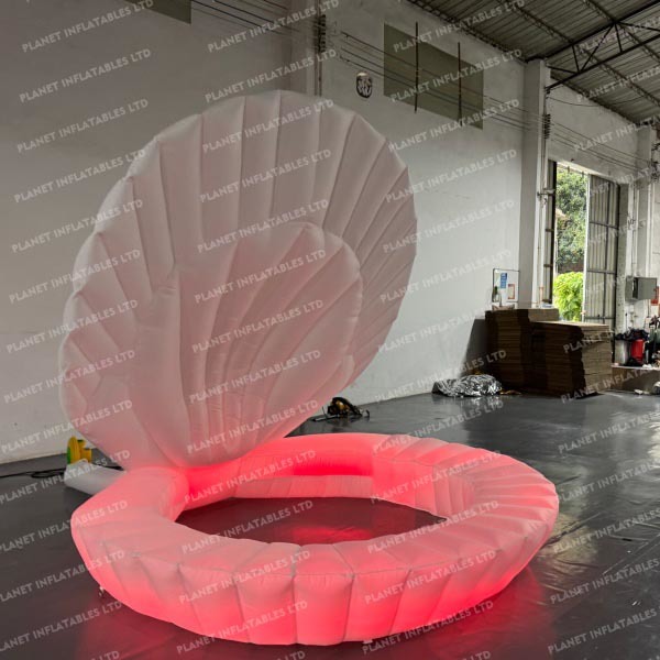 Scène de publicité Concasse gonflable à LED pour la décoration d'événements