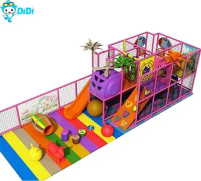 Equipamento personalizado para crianças de plástico Jungle Gym Mall Play Area Certificado TUV