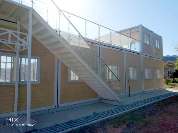 20FT Tiny Modular Dormitory Container Q235 Q355 Prefabricated Dormitory Unit