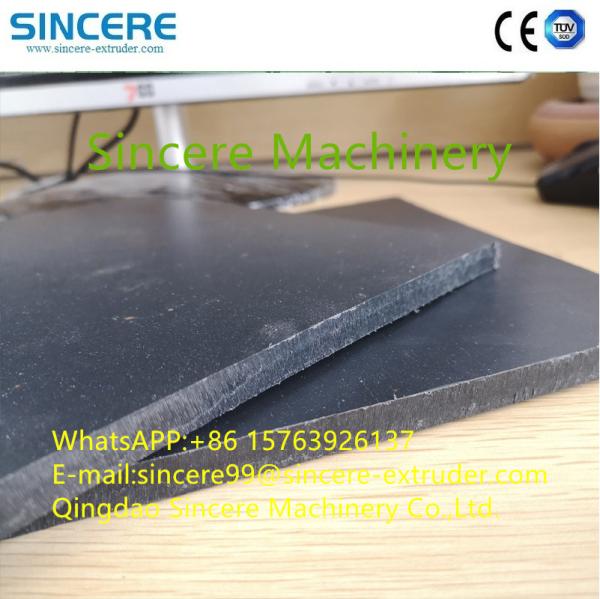 500mm Plastic PP PE PVC Sheet Production Line Thick Plate Chopping Board extruder