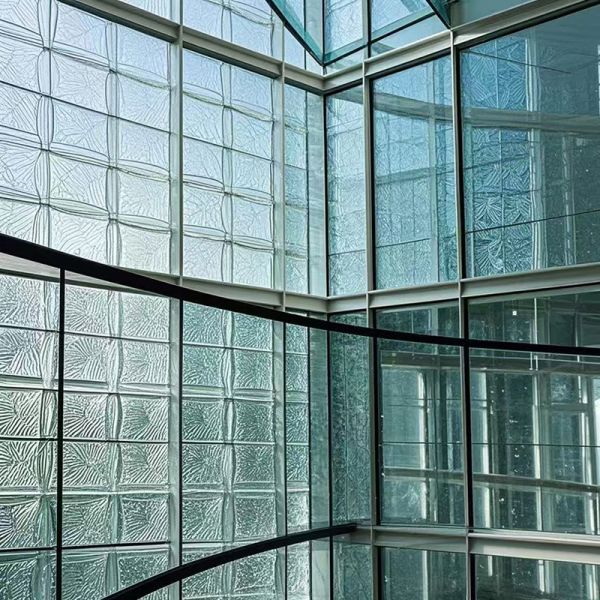 Custom Decorative Glass Panels For Modern Building Windows Shower Partition