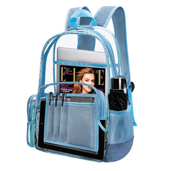 20l 35l Transparent Clear PVC Backpack Water Resistant Multiple Color