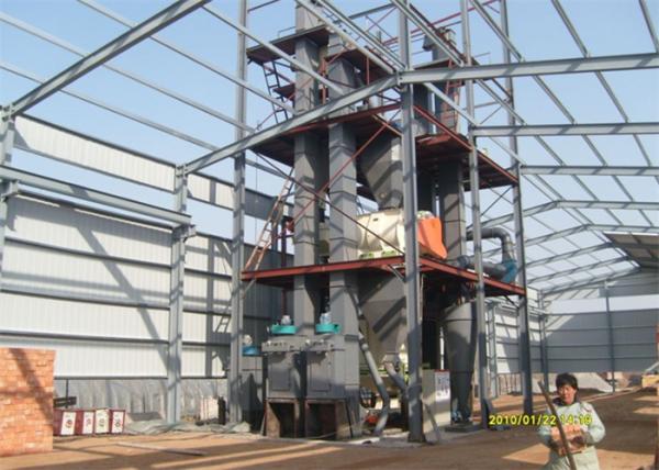 Animal Livestock Feed Pellet Production Line Siemens Main Motor For Chicken