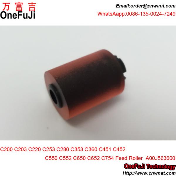 ORIGINAL A00J563600 Pickup Feed Roller for Konica Minolta C200 C203 C220 C253 C280 C353 C360 C451 C452 C550 C552 C650