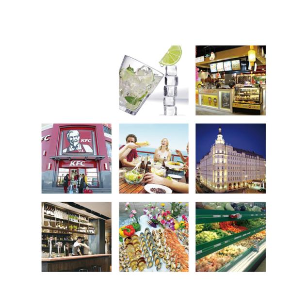 380v/50hz/3ph Commercial Cube Ice Machine 21 KW 1600 KG