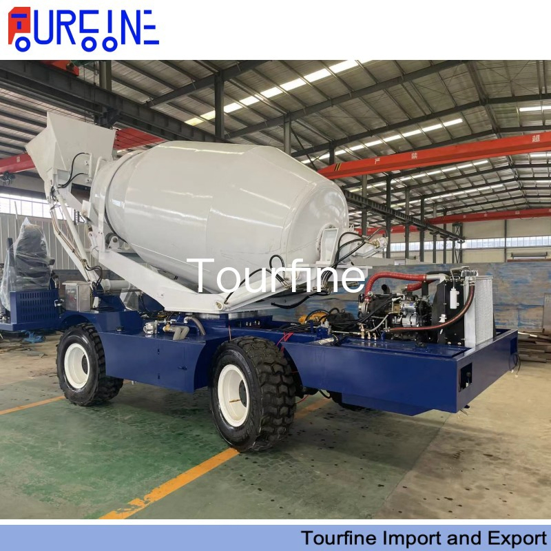 5 CBM Self Loading Concrete Mixer Truck TF50 for Construction Projects