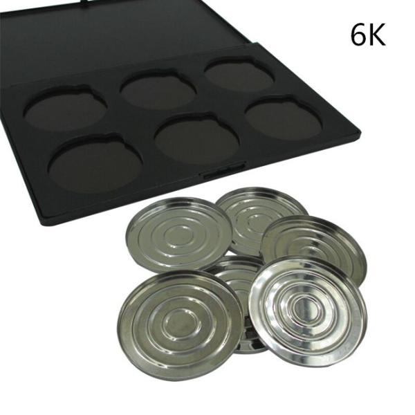 Empty Lipstick Palette Case , Empty Eyeshadow Box With Brushes / Mirror