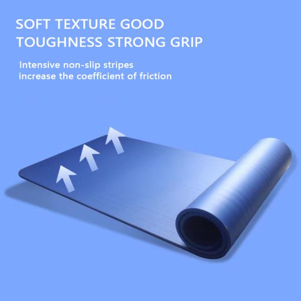 183*61*0.8cm Exercise Yoga Mat NBR Washable Custom Logo Yoga Mats