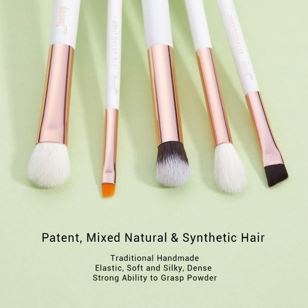 Jessup 15pcs Eye Makeup Brush Set