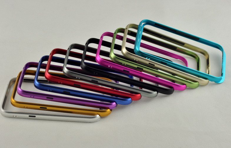Silver Cases For Samsung Galaxy S4 Metal Case I9500 With Aluminum Bumper