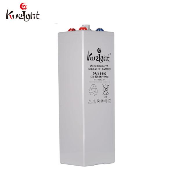 a bateria tubular do gel de 2v 800ah OPzV levanta a bateria do backup de sistema solar