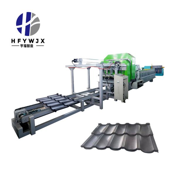 HENGFU 1110 Glazed Tile Production Line With 16-21 Stations PLC Control System