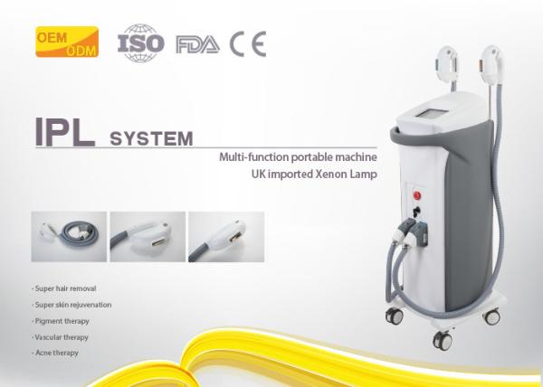 Multifunctional Laser Hair Removal Device , Ipl Machine For Skin Rejuvenation -5 - 0℃ Skin Cooling