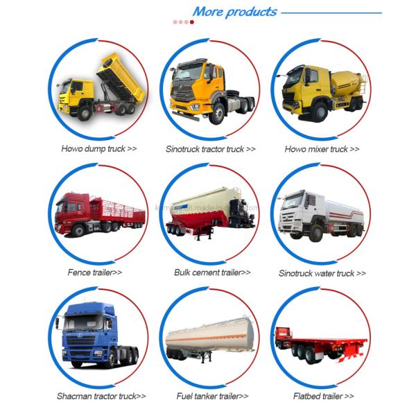 Shacman F3000 Camiones para la emisión de remolque Euro4 380HP 420HP 6X4 6800*2500*3200mm