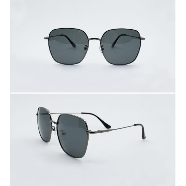 Men's Classic Square Sunglasses Business Daily style metal eyeglass UV 100% protection