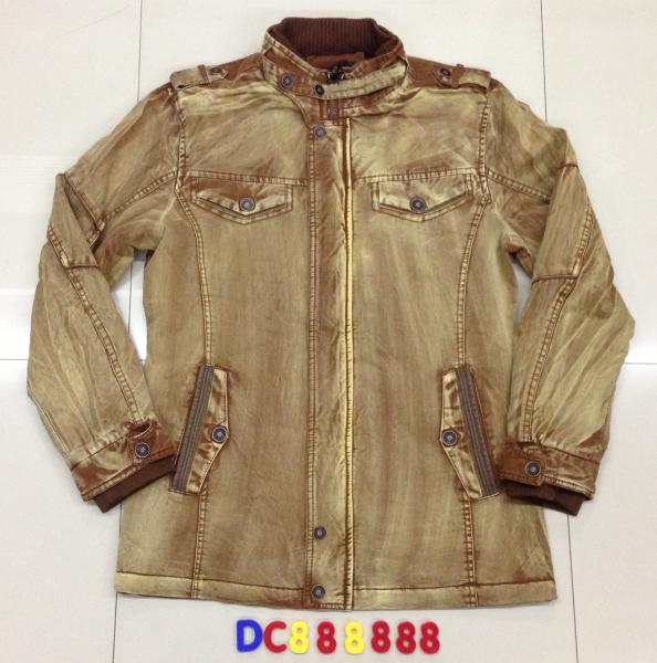 DC888888 Men's cotton with jean washing jacket coat