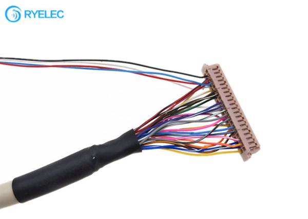 JAE FI-X30HL travou o tipo 30PIN ao cabo de Hirose DF13 40pin Lvds para o vídeo conduzido da tevê do painel