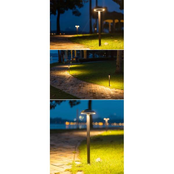 Света лужайки 7W крышки 60mm бака на открытом воздухе для двора сада