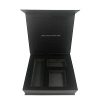 Papelão Preto Matt Luxury Honey Packaging Gift Set Tamanho Personalizado Kreme Jar Magnético caixa de papelão rígido
