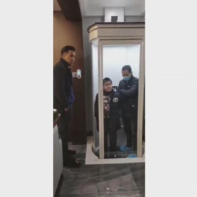 Ascenseur capsule personnalisable pour la maison 2 étages