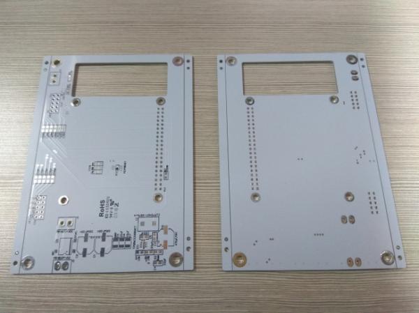 白いSoldmaskの堅いサーキット ボード1ozは1.6mmの厚さHASL LFの表面を銅張りにする