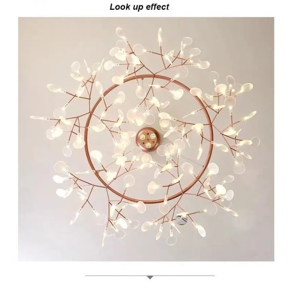 Heracleum chandelier Firefly LED lamp  Heracleum III Pendant（WH-AP-613）