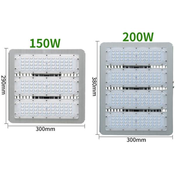 Module Aluminum High Power LED Floodlight 50W 100W 150W 200W IP65 Waterproof