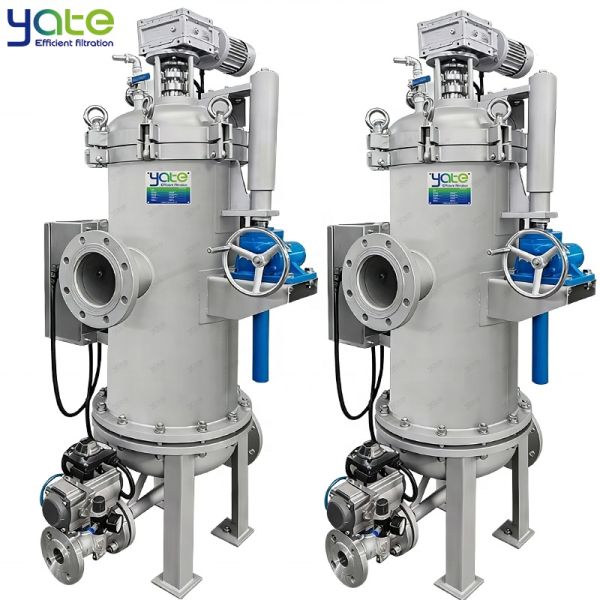 Stainless Steel 304 Automatic Backwash Filter with 50-200 μm Filtration Precision and 1.0 MPa Working Pressure